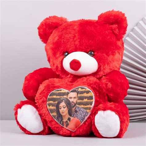 Lovely Personalized Photo Teddy Bear | Winni