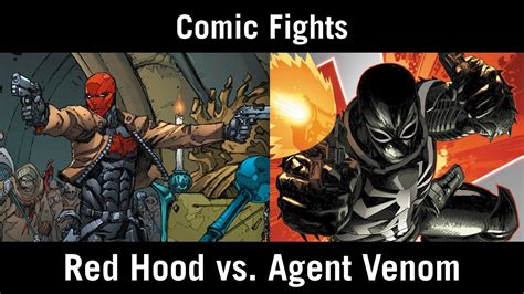 Comic Fights Red Hood Vs Agent Venom Youtube