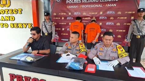 Kurir Narkoba Lintas Provinsi Ditangkap Polisi Di Rejang Lebong Barang