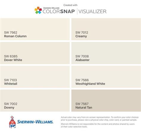 20 Sherwin Williams Off White Colors Pimphomee