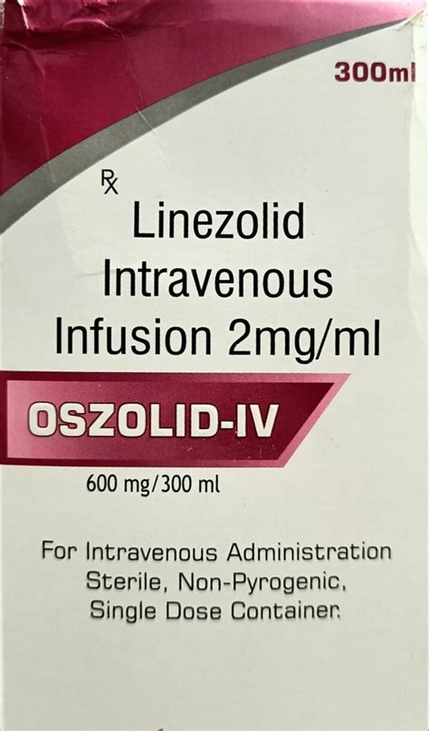 2mg Linezolid Intravenous Infusion For Hospital And Clinical