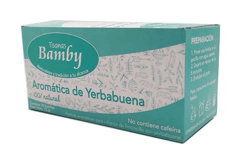 AROMATICA TISANA YERBABUENA X 20 SOBRES Distribuciones Betell Medellín