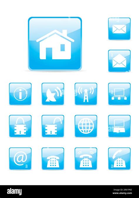 set  glossy internet buttons  button sets   portfolio stock