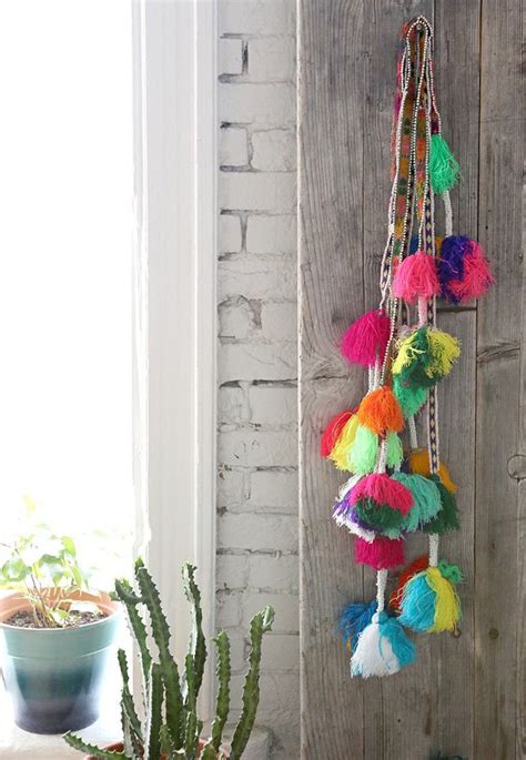 Urban Outfitters Wall Tassels Random But Cute Love Pom Poms And Tassels With Images Tassels