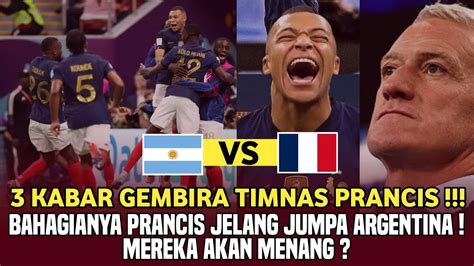 Kabar Gembira Prancis Langsung Dapat Kabar Gembira Jelang Jumpa