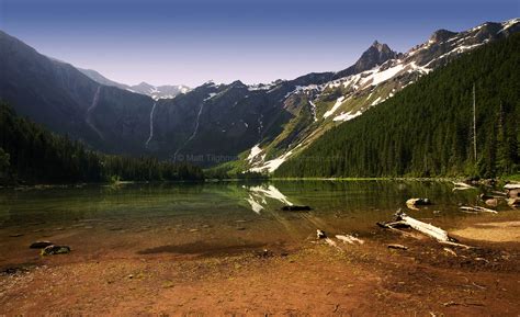 Avalanche Lake at Dawn - Glacier National Park - Matt Tilghman Photography