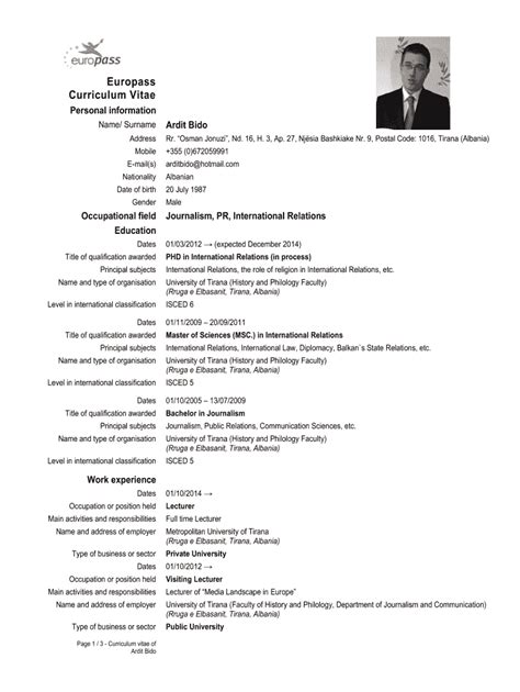 Date Of Birth Cv Fill Out And Sign Online Dochub