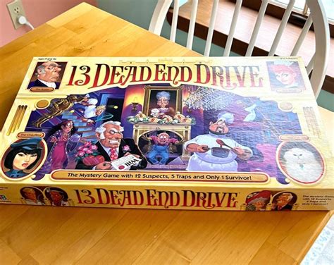 13 Dead End Drive Board Game - Etsy