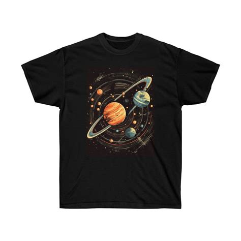 Space T Shirt Galaxy Tee Astronomy Shirt Sci Fi T Shirt Celestial