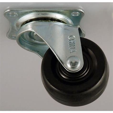 Waxman 2 Swivel Rubber Plate Caster