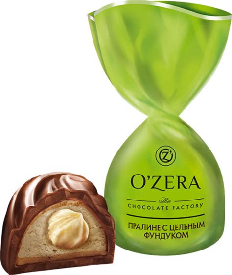 «OZera», конфеты с цельным фундуком (упаковка 0,5 кг) - МАГАЗИН 24/7 ...