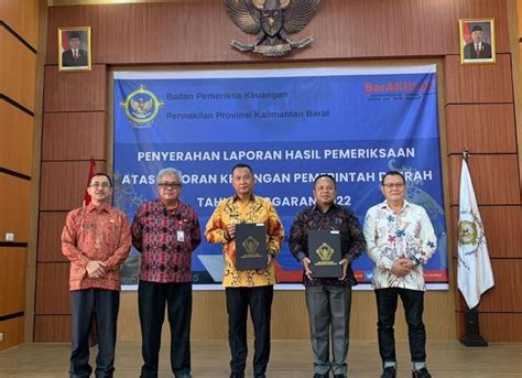 Kado Istimewa Hut Ke Pemkab Bengkayang Perdana Raih Predikat Wtp