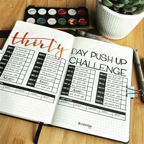 Fitness Bullet Journal Ideas To Keep You Motivated The Creatives Hour