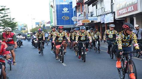 Fun Bike Danlantamal Xii Bersama Forkopimda Rute Pp Dermaga Satrol