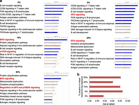 A Ingenuity Pathway Analysis Ipa Top Canonical Pathways For Each