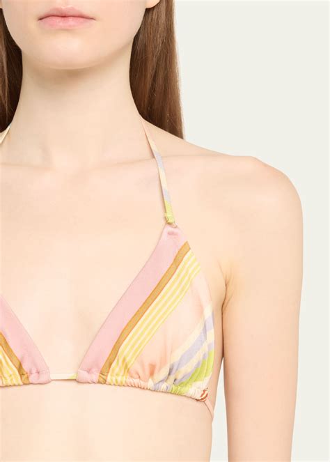 Zimmermann Halliday Triangle Two Piece Bikini Set Bergdorf Goodman