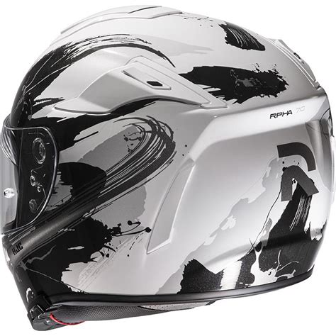 Casque RPHA 70 ERIN MC10 HJC RPHA noir blanc MAXXESS FR Casque intégral