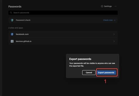 How To Import Passwords From Edge Web3password Password Manager