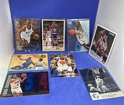 Anfernee Penny Hardaway Card Lot Of Rookie Inserts Ebay