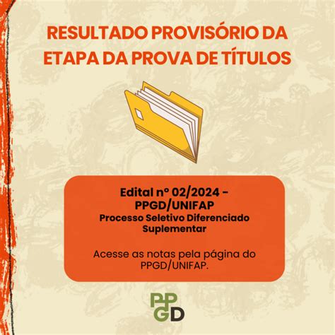 Resultado Provisório da Etapa da Prova de Títulos Processo Seletivo