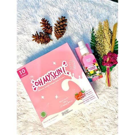 Jual Collagen Drink Ohmyskin Minuman Pemutih Badan Shopee Indonesia