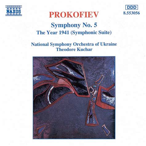 PROKOFIEV Symphony No 5 The Year 1941 Orchestral Concertos