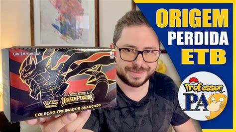 NOVA ETB Unboxing COLEÇÃO do TREINADOR AVANÇADO de ORIGEM PERDIDA