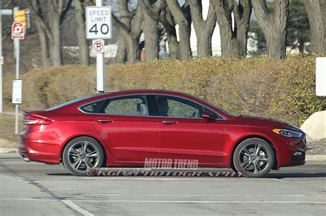 2017 Ford Fusion Spied Completely Uncovered Ahead Of Detroit Reveal