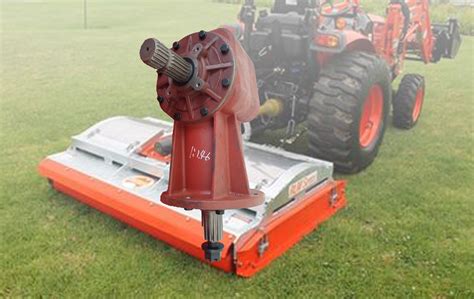 RC81 Shaft Mounted Gearbox For Agriculture Machine Lawn Mower Rotary