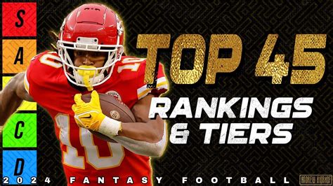 Top Running Back Rankings Tiers Fantasy Football Youtube