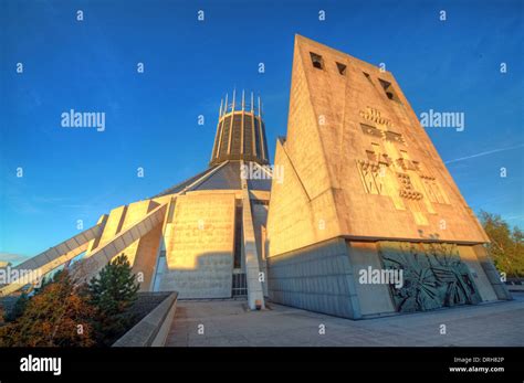 Liverpool Catholic Metropolitan Cathedral Of Christ The King England