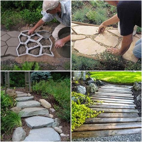 15 Cheap DIY Garden Path Ideas - Susie Harris