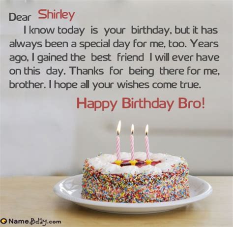 Happy Birthday Shirley Images of Cakes, Cards, Wishes