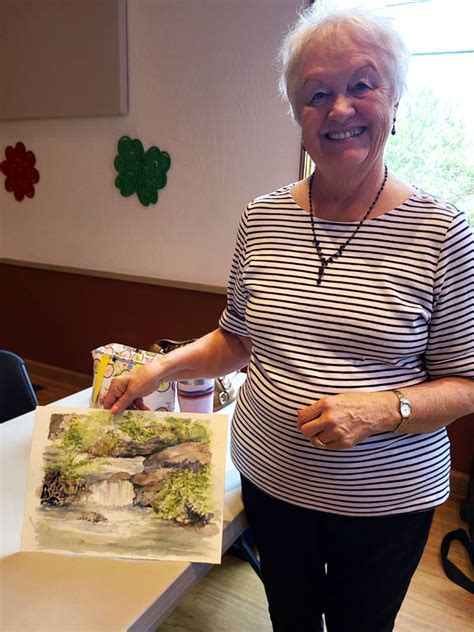 Julie Gilbert Pollard Workshop Photos Northern Arizona Watercolor Society