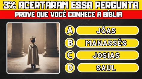 Perguntas B Blicas De N Vel F Cil M Dio E Dif Cil I Quiz B Blico