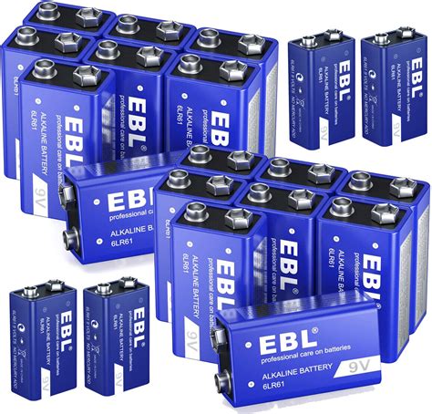 Ebl V Alkaline Battery Volt Ultra Long Lasting Leak Proof Lr