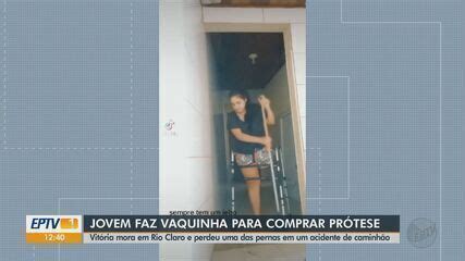 Jovem que perdeu perna em acidente faz vaquinha por prótese ter