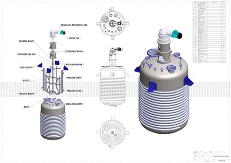 BATCH REACTOR - download free 3D model by Tushar Rai - Cad Crowd