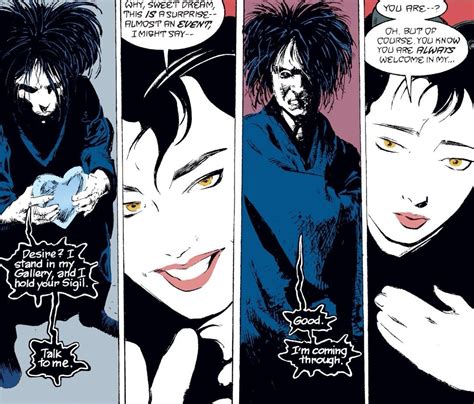 Dream And Desire Sandman By Neil Gaiman Sandman Comic Sandman