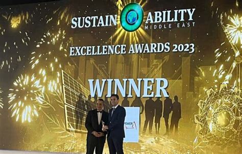 Acwa Power Wins Most Sustainable Energy Company Of The Year Award Idadesal