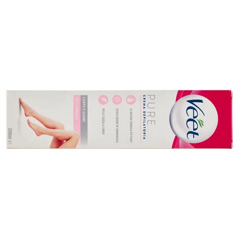 Veet Crema Depilatoria Silk E Fresh Technology Pelli Normali Ml