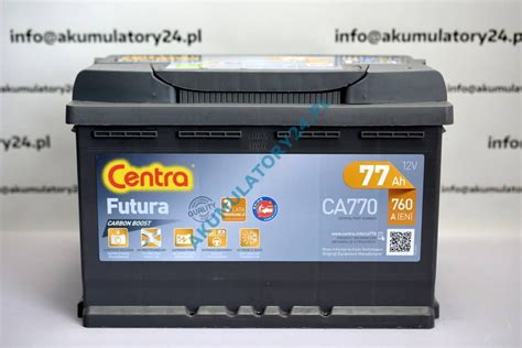 CENTRA FUTURA CARBON CA770 12V 77Ah 760A P