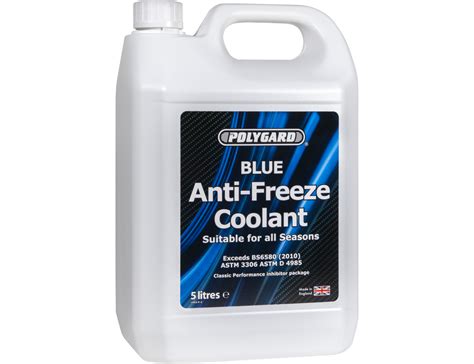 blue antifreeze coolant