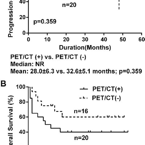 Survival analysis of 36 Stage 4 DLBCL patients with or without bone ...