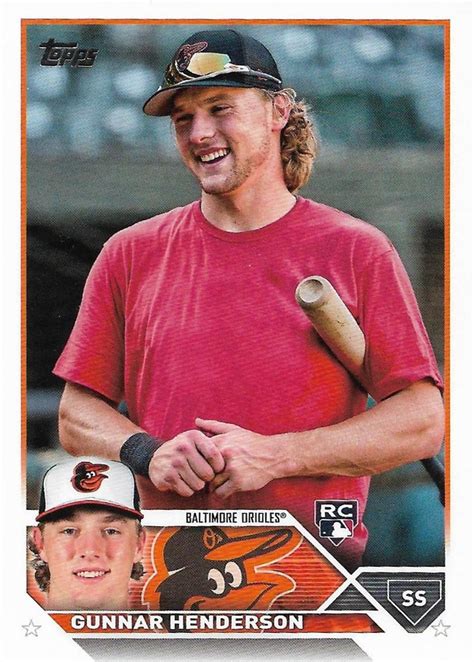 Topps Factory Set Bonus Rookie Variations Gunnar Henderson