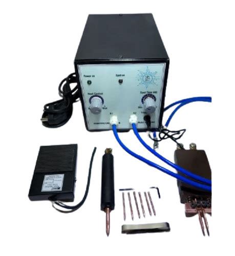 Manually Operated Electric Rectangular Lithium Ion Battery Spot Welding