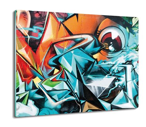 druk osłona na płytę indukcyjną OKO graffiti 60x52 ArtprintCave