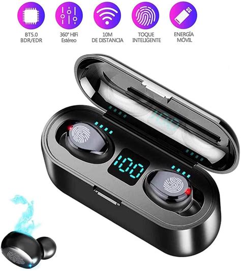 Younar Audífonos Bluetooth Inalámbricos Mini Auriculares Tws Bluetooth Deportivos In Ear V50