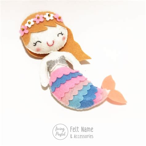 Little Mermaid Plushies and Accessories for Kid's Room - Etsy