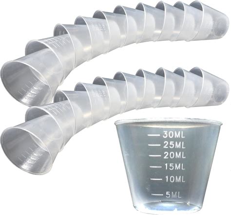 Kecool Ml Plastic Liquid Measuring Cups Mini Clear Kitchen Medicine